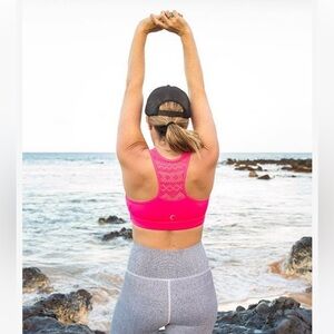 Zyia Active NWT Hot Pink Bomber Bra Small